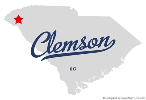 Clemson is located in the northwest corner of South Carolina, north of Anderson and southwest of Greenville. Clemson lies between Lake Keowee and Lake Hartwell, near Pendleton and Seneca. It is the home of Clemson University. Below is a list of towns in and around Clemson, as well as a helpful map of the Clemson SC area.